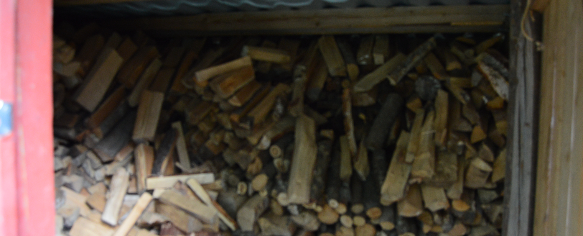 Sauna puut valmiina, puuliiteri.